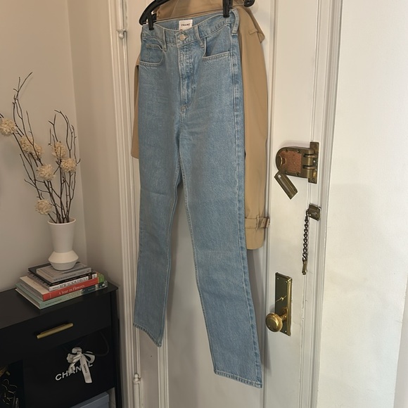 Frame Denim High Rise Blue Jeans